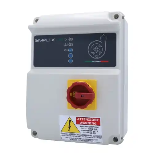 Simplex M3 Niveauschakeling 230V - 0,37 - 2,2 kW IP55 Bestel Nu