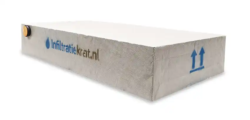Infiltratiekrat 1200 liter standaard - 240 x 120 x 40 cm 1 x 125 mm Gratis Retour