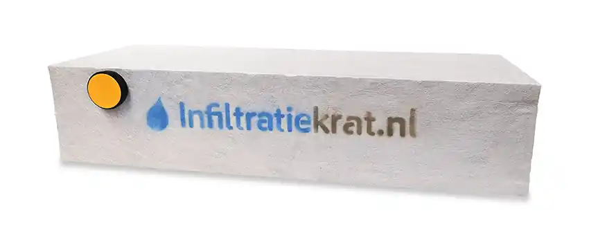 Infiltratiekrat 400 liter zwaar - 180 x 60 x 40 cm 2 x 125 mm, ITK Betrouwbaar