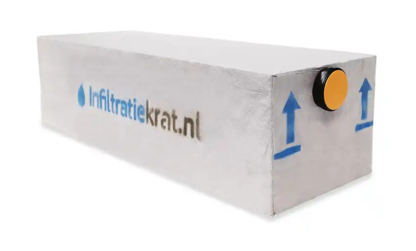 Infiltratiekrat 700 liter zwaar - 180 x 60 x 60 cm 1 x 125 mm, ITK Dagaanbieding