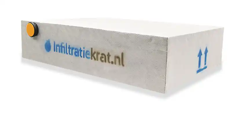 Infiltratiekrat 900 liter zwaar - 180 x 120 x 40 cm 1 x 125 mm, ITK Superprijs