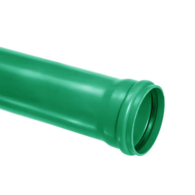 PVC afvoerbuis 400 mm SN8 groen met manchetmof L = 5 m Goedkoop