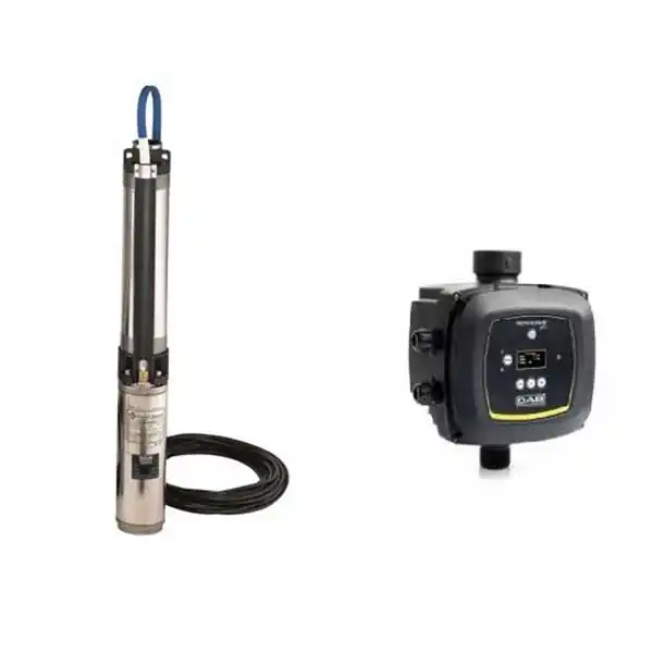 Speciale Aanbieding DAB S4 3/9 0,75HP KIT T400/50 4OL bronpomp set Active Driver