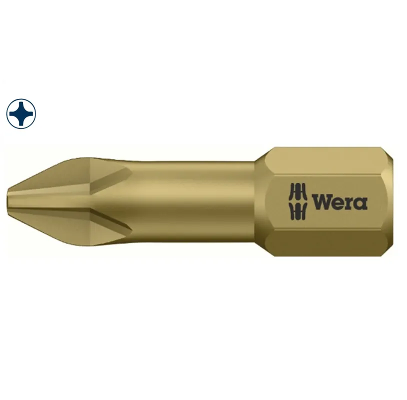 Nu Kopen Schroefbit GOUD 25MM PH2