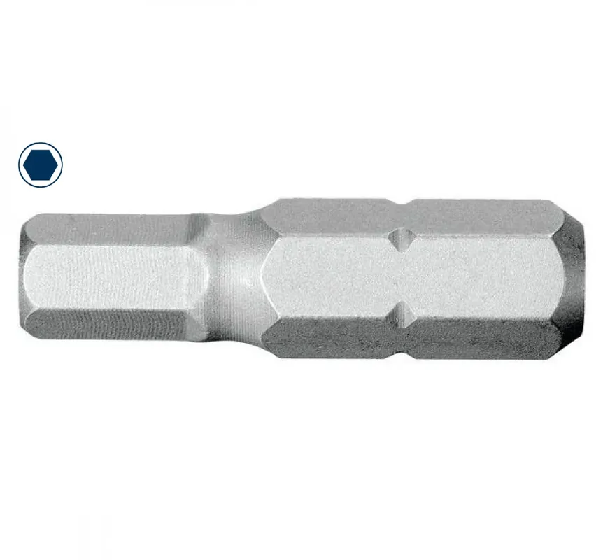 Schroefbit Inbus 25MM 4.0 Direct Beschikbaar