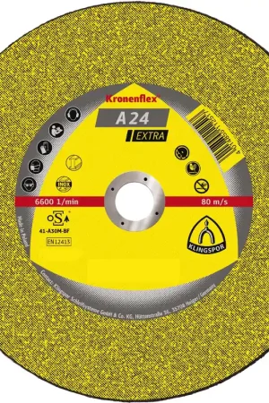 Aanbieding Doorslijpschijf A24EXTRA 125MM