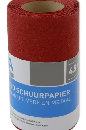 Schuurpapier KORREL 180 4.5 METER Tijdelijk Beschikbaar