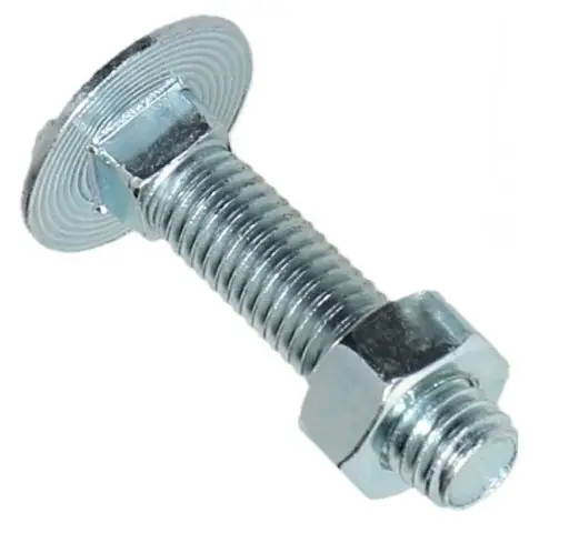 Betaalbaar Slotbout + moer VZ 10* 70