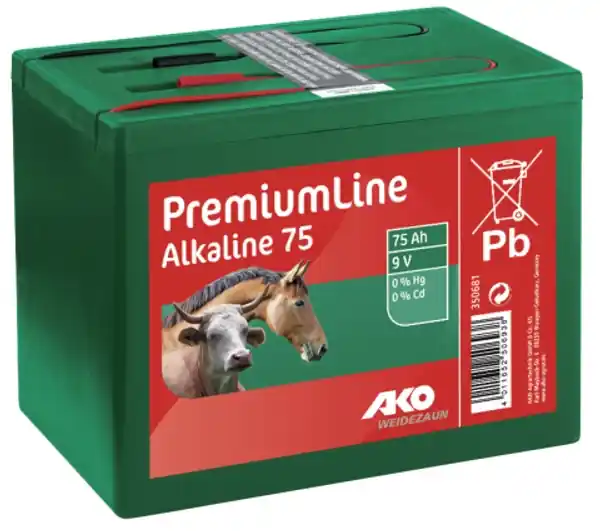 Batterij AKO 9 VOLT 75AH Hete Deal