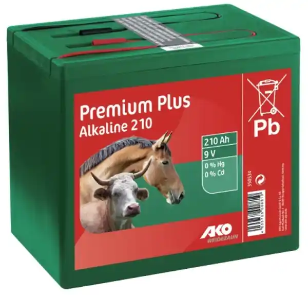 Batterij AKO 9VOLT 210AH Populair