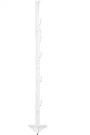 Rantsoenpaal 105CM WIT 5 Stuks Tijdelijk Beschikbaar