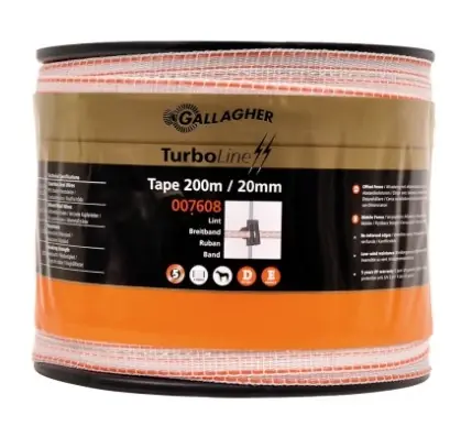 Schriklint 20MM TURBO Wit 200 Meter Koop Vandaag