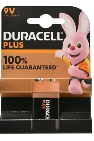 Batterij DURACELL 9 VOLT Bestseller