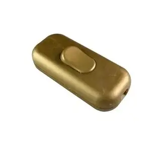 Must-Have Snoerschakelaar 1 POLIG GOUD