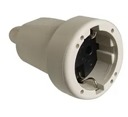 Koop Online Contrastekker PVC RA. WIT