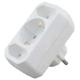 Verloopstekker 2 x EURO 1 x RA Direct Verzonden