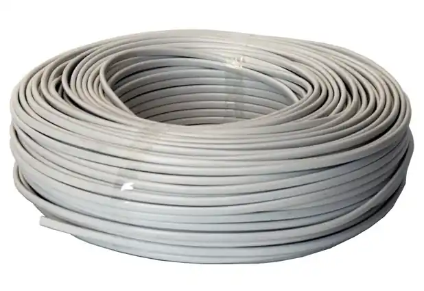 Snoer VMVS 100METER 2*0.75 WIT Express Levering