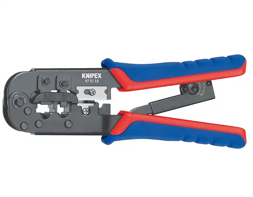 Krimptang KNIPEX RJ11 RJ45 Nieuw