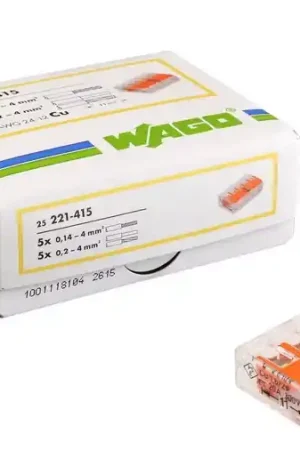 Lasklemmen WAGO KLEM 25 stuks 5VOUDIG Express Levering