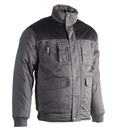 Koopje Jas TYPHON GRIJS/ZWART 3XL