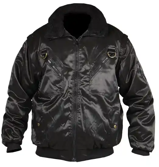 Lage Prijs Jas PILOT ZWART XXXXL