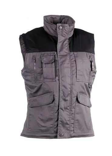Bodywarmer DIANA GRIJS/ZWART XS Betaalbaar