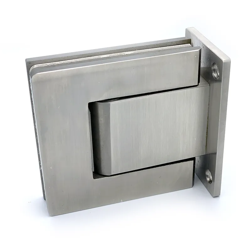 Dagaanbieding Santos hydraulisch glas/wand 90° dubbelwerkend scharnier - RVS