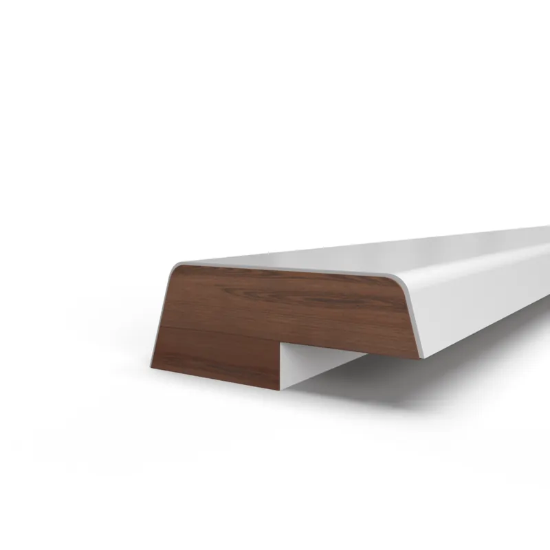 Opdek Glaslat 12x36 mm schuin - sponning 5x16mm Laatste Versie