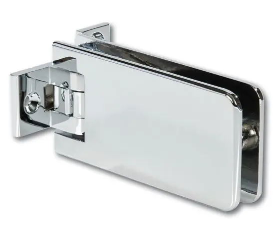 Superprijs Granada douchedeurscharnier glas/wand 90° tweezijdige wandmontage - Chroom