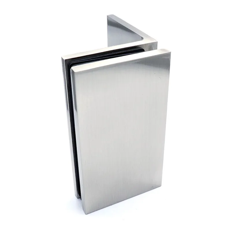 Direct Beschikbaar Glasklem Porto Select glas/wand 90° - RVS