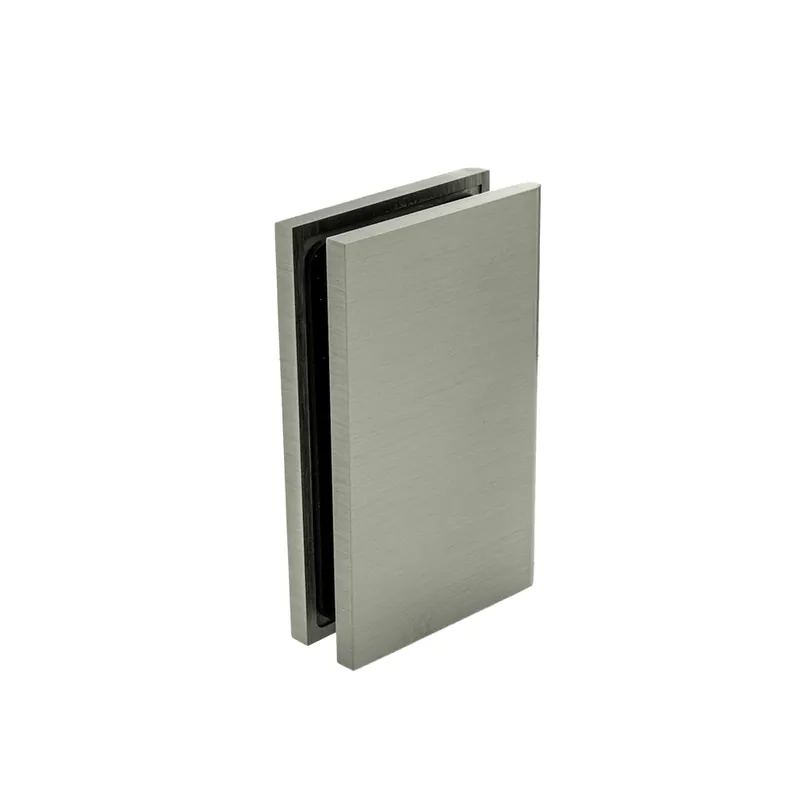 Goedkoop Glasklem Porto Select glas/wand 90° zonder flens - RVS