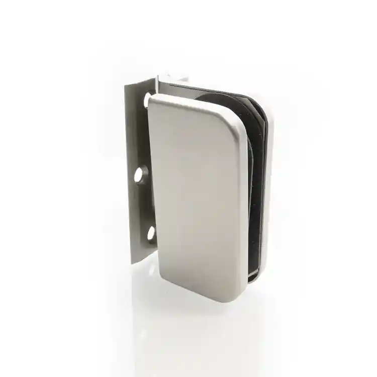 Populair Clarit glas/wand 90° enkelwerkend scharnier - RVS
