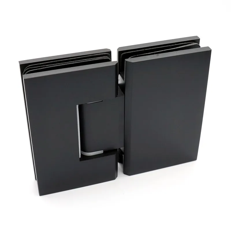 Porto Select glas/glas 180° scharnier - Zwart Nu Kopen