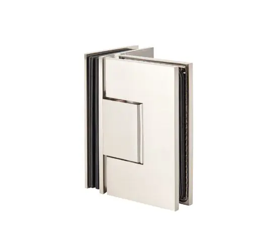 Gratis Retour Bilbao Premium glas/glas 90° scharnier - RVS