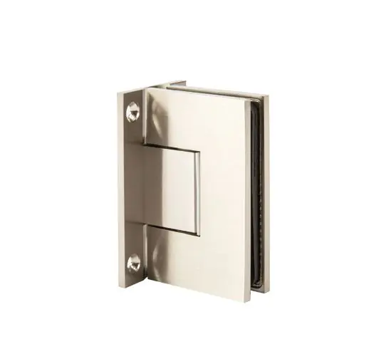 Op = Op Bilbao Premium HD glas/wand 90° tweezijdig scharnier - RVS