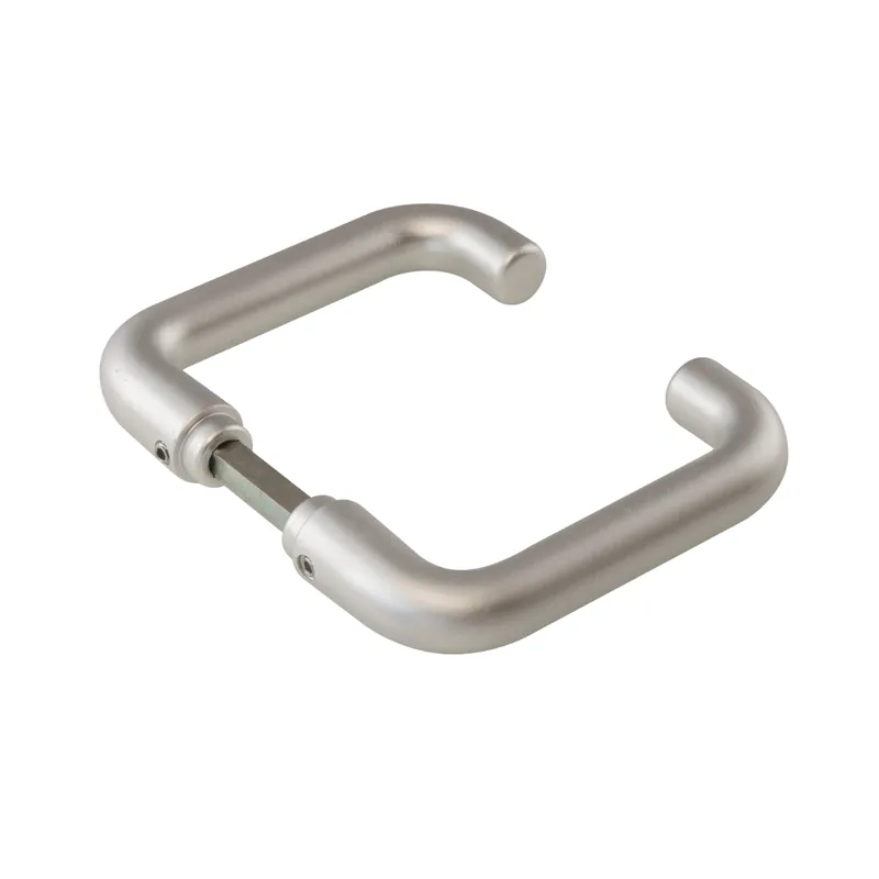 Deurkruk afgerond - Aluminium Favoriet