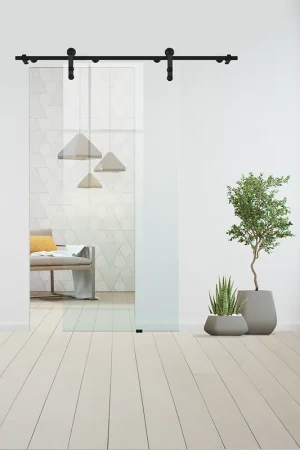 Glazen schuifdeur Sienna Zwart Meest Verkocht