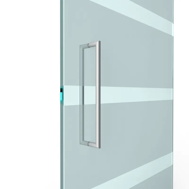 U-greep rond voor glazen deur ø 19mm - L 519x500mm - RVS Lage Prijs