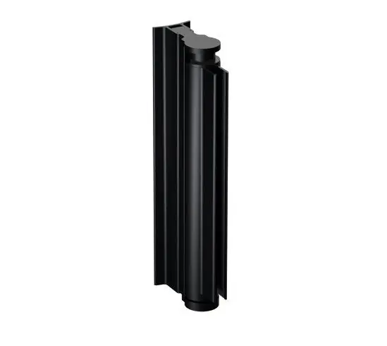 Dagaanbieding Douchedeurbeslag Aqua light - 2200mm - Zwart