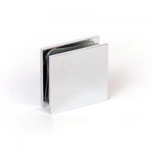 Glasklem Granada 90° rechte hoek glas/wand (50x50mm) - Chroom Betaalbaar