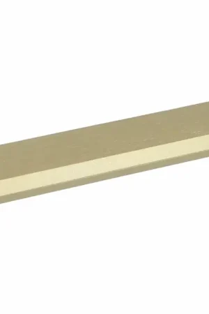 Greep recht 141 x 30 x 128 mm mat messing Populair