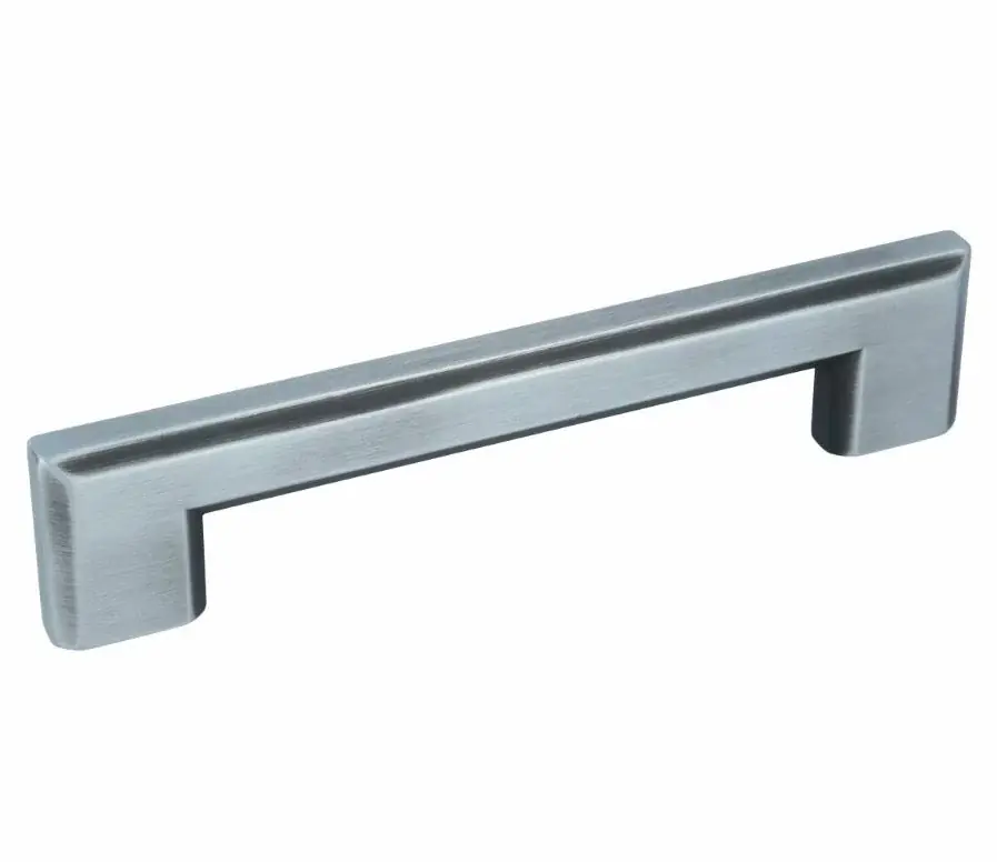 Lage Prijs Greep recht 157 x 30 x 128 mm zilvergrijs schaduw