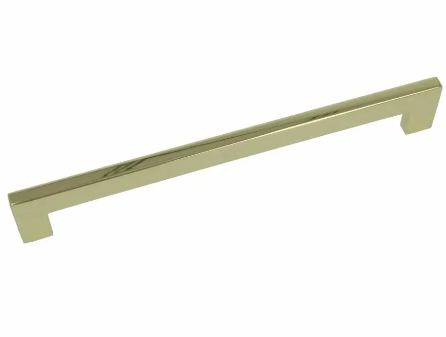 Bestseller Greep Recht zamak 192 mm messing gepolijst