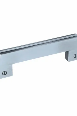 Greep smal 176 x 38 x 128 mm zilvergrijs schaduw Flitsaanbieding