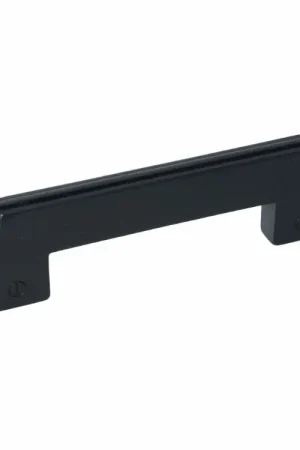 Greep smal 176 x 38 x 128 mm zwart Laatste Versie