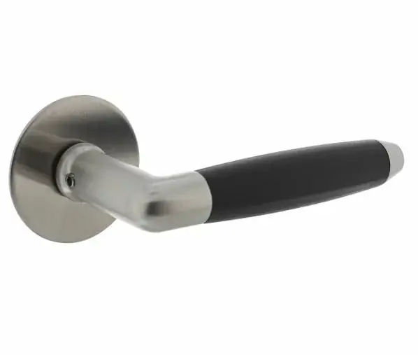 Intersteel deurklink Combinatie met ronde rozet rvs Tijdelijk Beschikbaar