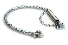 Gecertificeerd DX Stormketting met kettinghoes rvs 40 tot 60 kg
