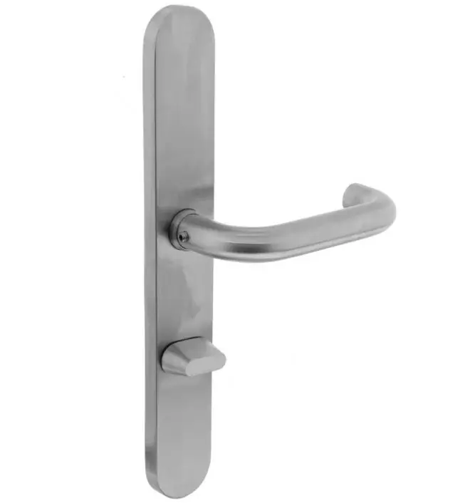 Intersteel deurklink rond Ø19mm op xL schild 278x40mm verdekt WC72/8 rvs Beste Prijs