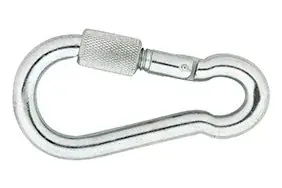 Betrouwbaar DX Karabijnhaak met schroef C-DIN 5299 50×05 mm rvs AISI 316