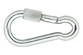 Actieprijs DX Karabijnhaak met schroef C-DIN 5299 80×08 mm rvs AISI 316